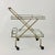 Gilt Metal Bar Cart, Italy, 1960s For Sale - Image 15 of 15