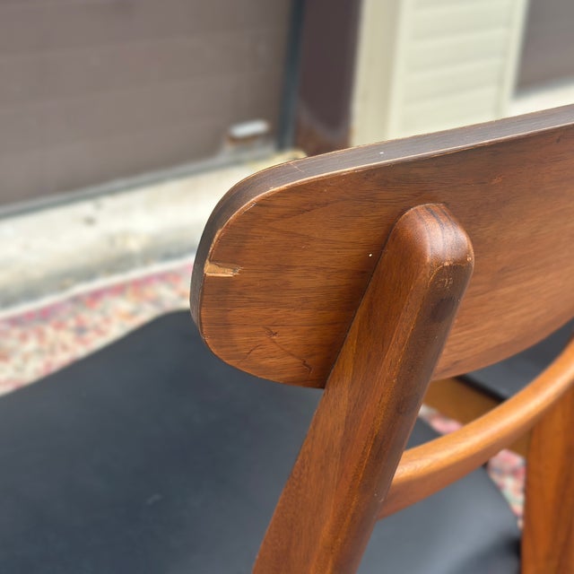 Brown Mid-Century Modern Lane Acclaim Dining Side Chairs - A Pair For Sale - Image 8 of 13