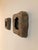 Abstract Excavation 1 by Cor Oda | Oil Painting of a textured, framed abstract form in a cement-like frame For Sale - Image 3 of 3