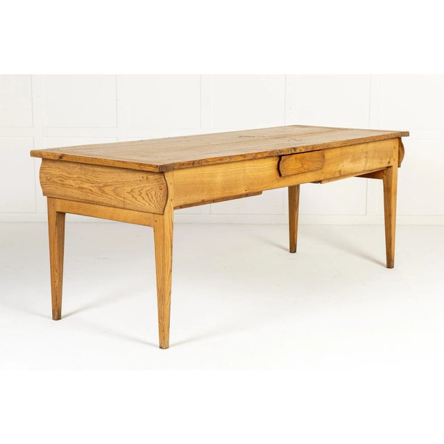 French Ash Farmhouse Table, 19th Century For Sale - Image 11 of 11