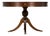 Early 20th Century English Regency Revival Leather Top Center Table For Sale
