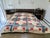 Antique Log Cabin Quilt, Likely 19th Century For Sale - Image 9 of 15