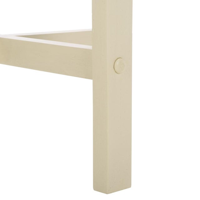 Early 21st Century Seraphina Round Accent Table in Sand For Sale - Image 5 of 8