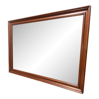 Vintage Henkel Harris Mahogany Wall Mirror For Sale