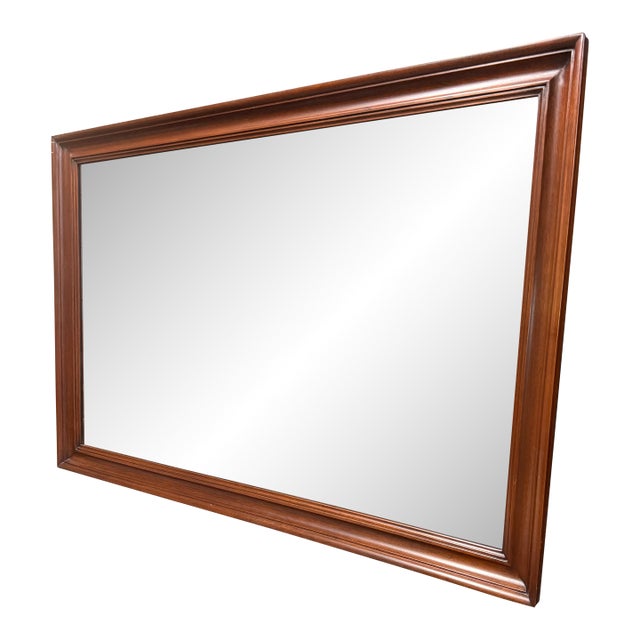 Vintage Henkel Harris Mahogany Wall Mirror For Sale