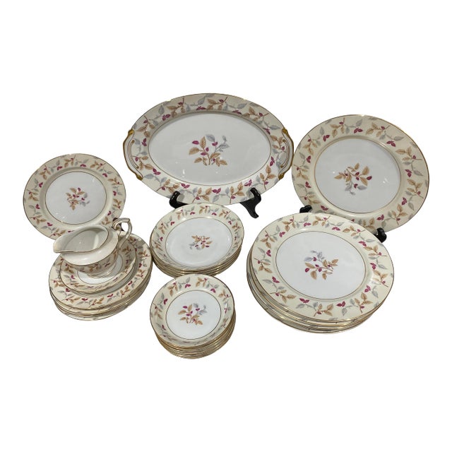 Vintage Adline China Made in Occupied Japan Dinnerware Set 27 Pieces