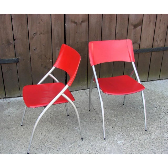 Set of Italian Calligaris Chairs, 1990s For Sale - Image 6 of 11