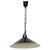 Czechoslovakian Space Age Pendant Lamp in Black Metal, 1970s For Sale - Image 12 of 12