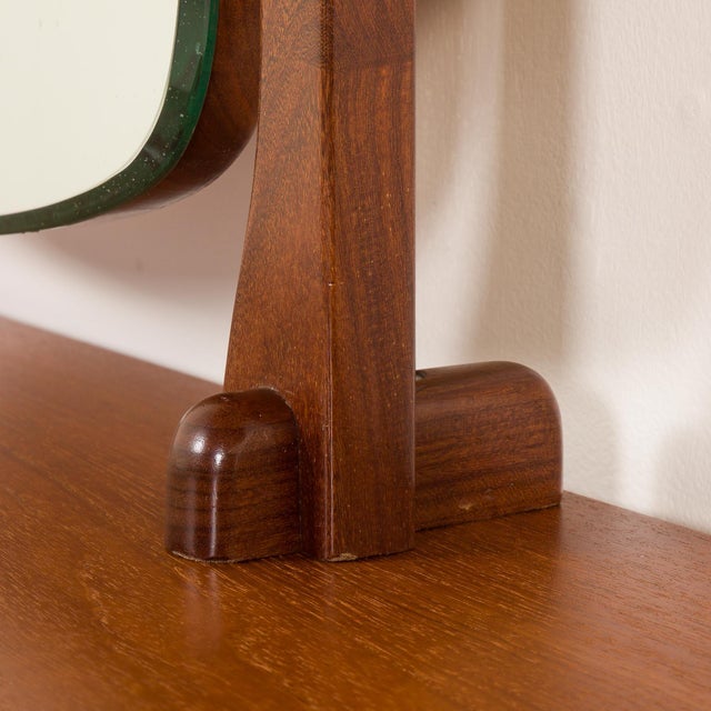 Mid-Century Dressing Table with Adjustable Mirrors, Norway, 1960s For Sale - Image 12 of 17