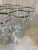 Art Deco Vintage Fostoria Platinum Rim Water Glasses, Set of 8 For Sale - Image 3 of 7