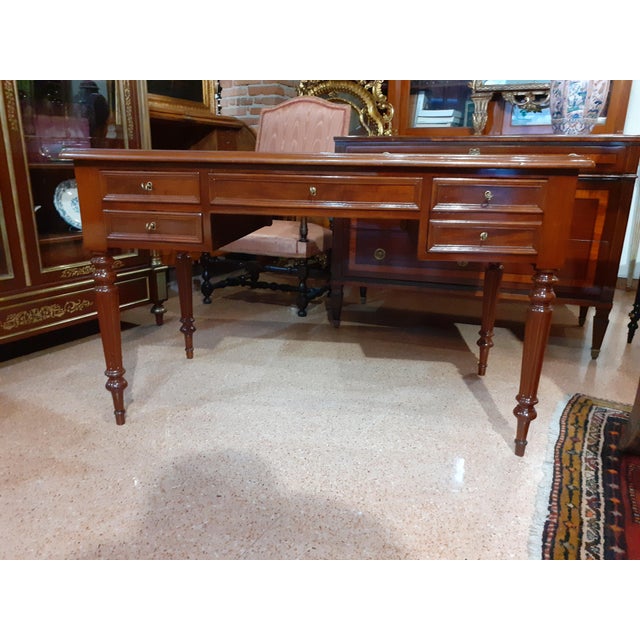 Antique Louis Philippe Desk For Sale - Image 4 of 17