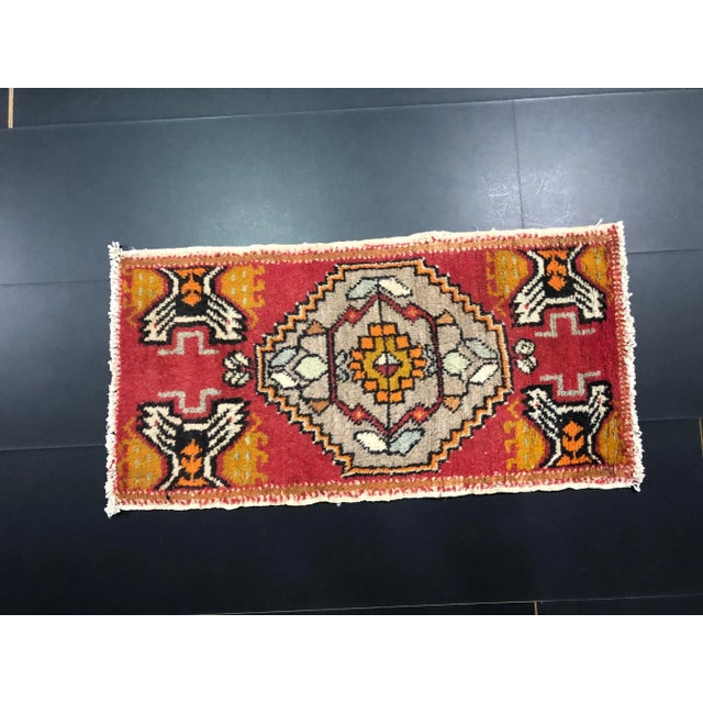 Handmade wool and cotton rug in Turkish Anatolia Carpet, Vintage Oushak Rug, Turkish Vintage Anatolian Rug, Handmade wool...