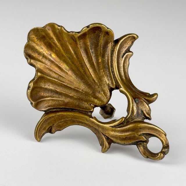 1930s Antique Bronze Furniture Handles, Italy, 1930s, Set of 5 For Sale - Image 5 of 13