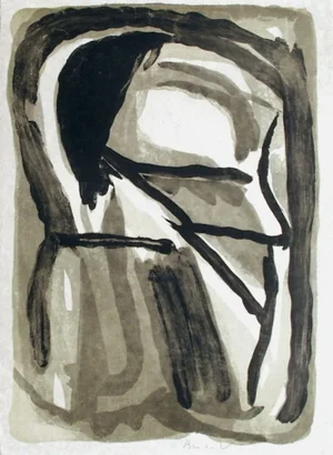 1976 Bram Van Velde Mp 243 Bis Lithograph