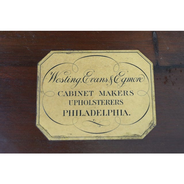 Brown Mid 20th Century Westing, Evans & Egmore Candle Stand For Sale - Image 8 of 9