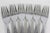 Metal Mid Century ModernVenetia Dinner Fork Stainless Steel Oneida Community Matching - Set of 6 For Sale - Image 7 of 11