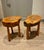 Vintage Sculptural Wood Stools, 1970s, Set of 2 For Sale - Image 13 of 13