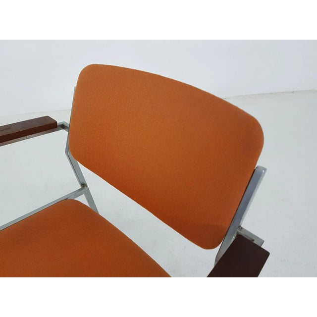 1960s Modernist Dutch Armchair, 1960s For Sale - Image 5 of 11