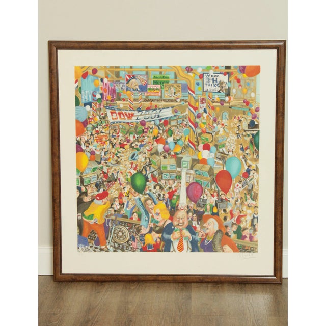 High Quality Large Custom Framed Vintage Limited Edition First Run GiclTe Signed by Robert Cenedella