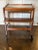 1910s English Bar Cart Walnut Wood Butler Serving Tea Trolley Folding Pat Pending For Sale - Image 13 of 13