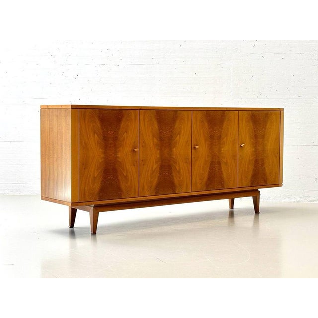 Brown Walnut Sideboard, 1950s For Sale - Image 18 of 18