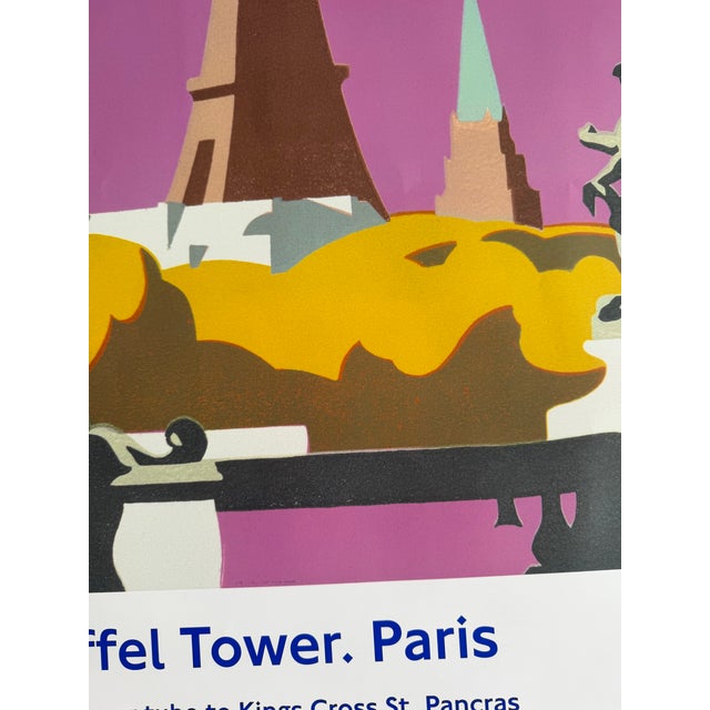 Paul Catherall, Eiffel Tower, Paris, Copyright TfL 2008, Printed in Uk For Sale - Image 15 of 15