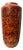 Vintage Fat Lava Vase in Orange from Scheurich, 1970s For Sale