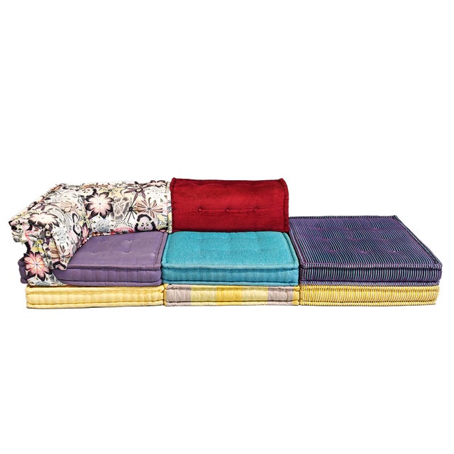 Mah Jong Modular Sofa by Roche Bobois, Set of 8 For Sale