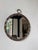 Round Brutalist Wrought Iron Mirror with Nails, 1960s For Sale - Image 6 of 18