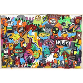 "Tropical Solitude" Original Artwork by Jonas Fisch For Sale