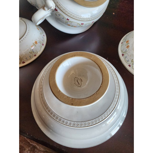 Mid-Century Modern Denby Avignon Pattern Tureens and Bowl For Sale - Image 3 of 7