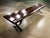 Wood Brazilian Modern Bench by Liceu De Artes E Ofícios, Rosewood & Iron, 1960s For Sale - Image 7 of 14
