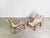 Asko Mid-Century Pulkka Armchair in Ilmari Flanged Canvas from Asko Canvas, Set of 2 For Sale - Image 4 of 15
