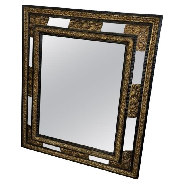 Large Ornate Mirror, 1900s For Sale - Image 11 of 11