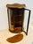 Mid-Century Wood and Glass 3-Tier Curio Display Cabinet For Sale - Image 9 of 10