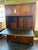 Arhaus Arhaus Secretary Desk W/ Drop-Front Leather Writing Surface & Brass Hardware For Sale - Image 4 of 12