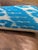1990s Wave Pattern Ikat Lumbar Pillow Cover For Sale - Image 11 of 13