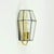Mid-Century Modern Mid-Century Modern Glass and Brass Wall Lamps from Limburg, Germany, 1960s, Set of 4 For Sale - Image 3 of 9