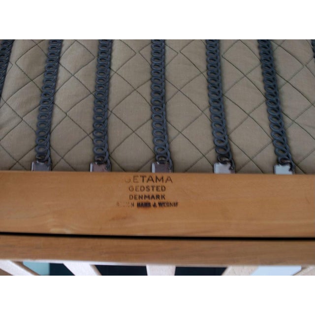 Black GE 265 Armchair by Hans J. Wegner for Getama For Sale - Image 8 of 11