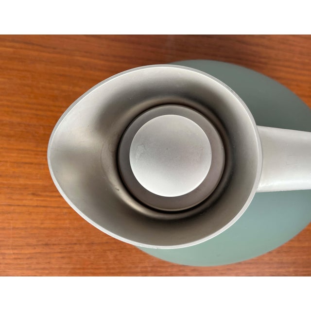 Danish Design Green Model Quack Thermos Coffee or Tea Pot by Maria Berntsen for Georg Jensen For Sale - Image 12 of 18
