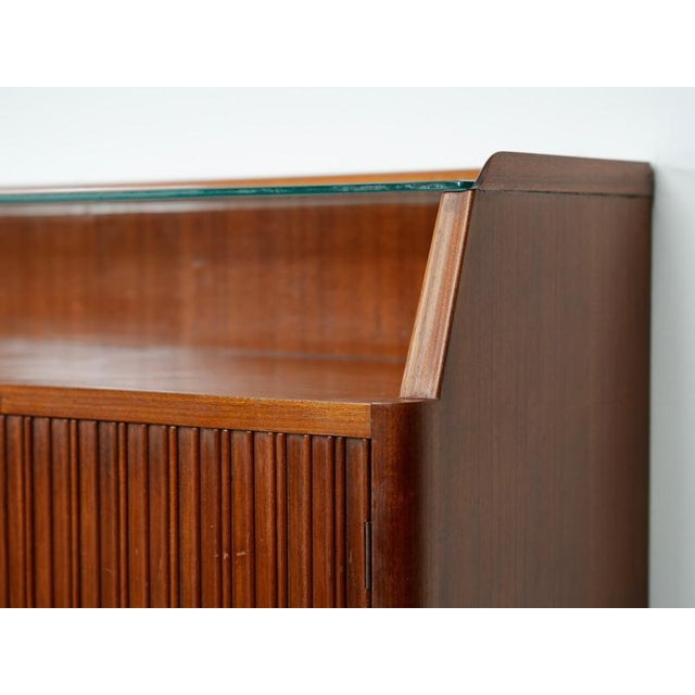 Paolo Buffa Wall-Mounted Sideboard by Paolo Buffa for Serafino Arrighi, Italy, 1950s For Sale - Image 4 of 12