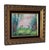 Late 20th Century Cardin Framed Painting of Children Exchanging Flowers Sunset Copper Enameled Golden Hour For Sale In Greensboro - Image 6 of 8