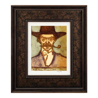 Pablo Picasso Portrait of Frederic Valle Limited Edition Framed For Sale