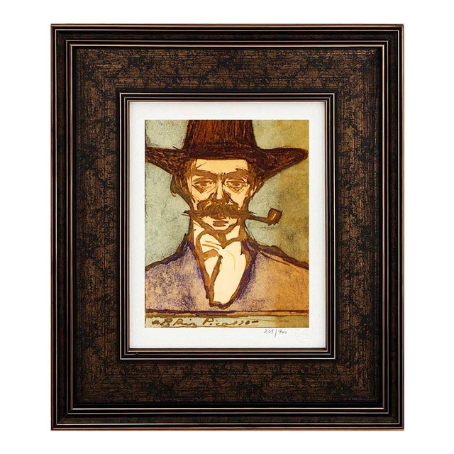 Pablo Picasso Portrait of Frederic Valle Limited Edition Framed For Sale