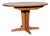 British Oval Extendable Teak Dining Table, 1960s For Sale