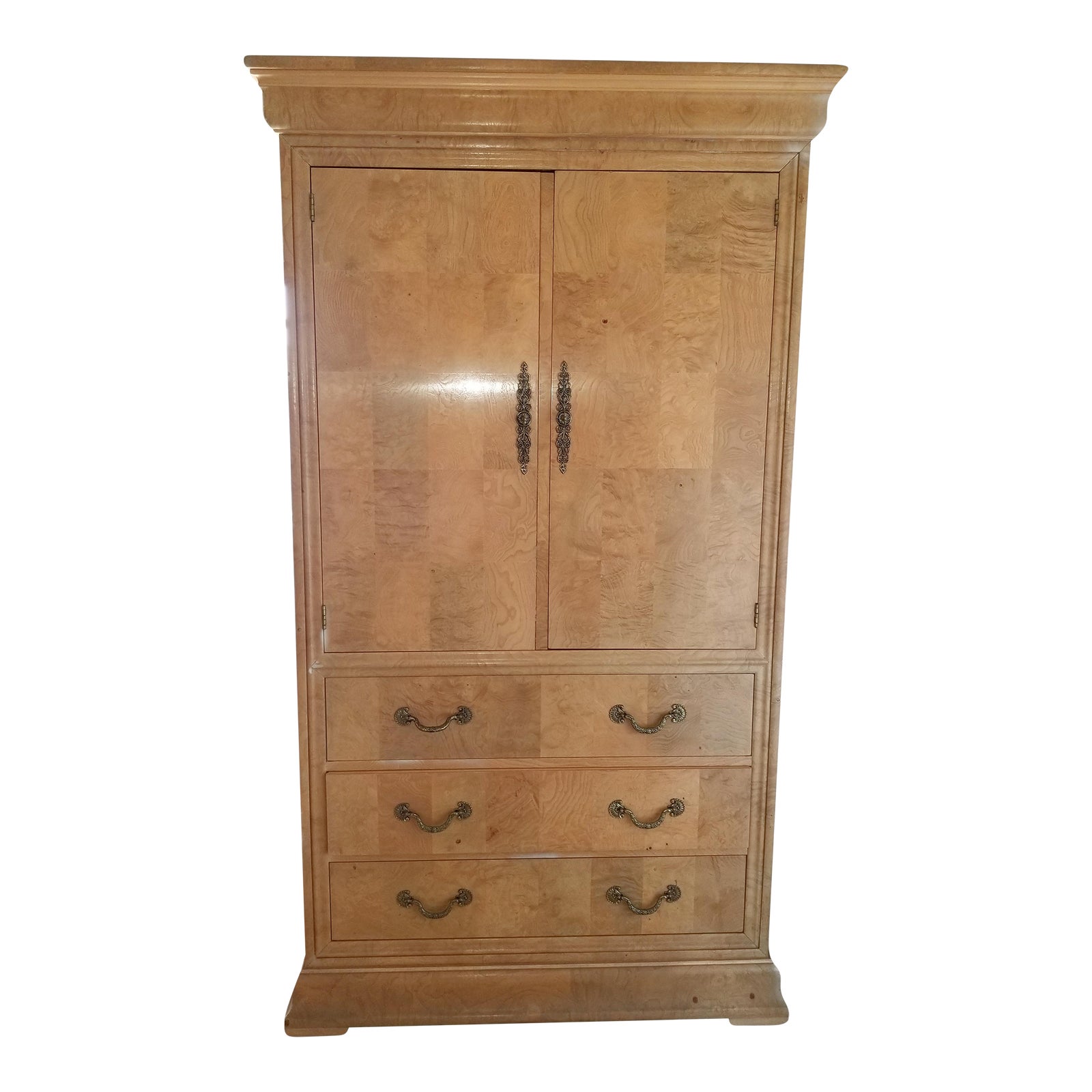 Henredon Charles X Media Armoire Chairish