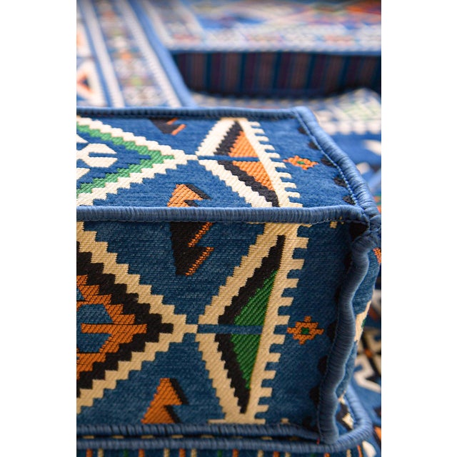 Mid-Century Modern Modular Arabic Floor Sofa Seating Set For Sale - Image 3 of 5