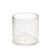 2020s Regina Andrew Monogram Glass Votive Large, Clear For Sale - Image 5 of 5