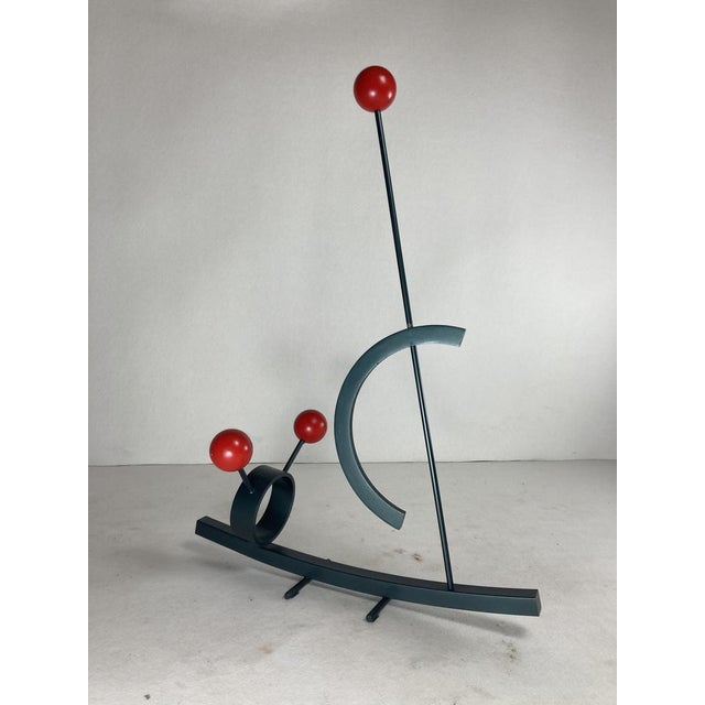 Wood Dutch Metal Artwork, 1990s For Sale - Image 7 of 18