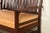 L. & J. G. Stickley Antique Mission Arts & Crafts Onondaga Mahogany Bench or Settle Sofa, Circa 1902 For Sale - Image 9 of 13
